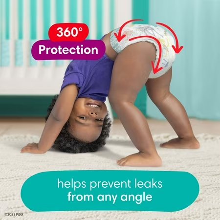 Pampers Cruisers 360 Pull-On Baby Diapers Size 4, 21 Count (Select for More Options)