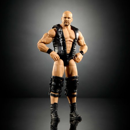 WWE Elite Collection Stone Cold Steve Austin Action Figure Set, SummerSlam Series
