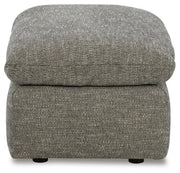 Dramatic Oversized Chair and Ottoman