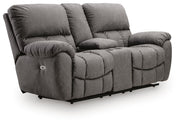Bakerstein Power Reclining Loveseat with Console