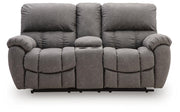 Bakerstein Power Reclining Loveseat with Console
