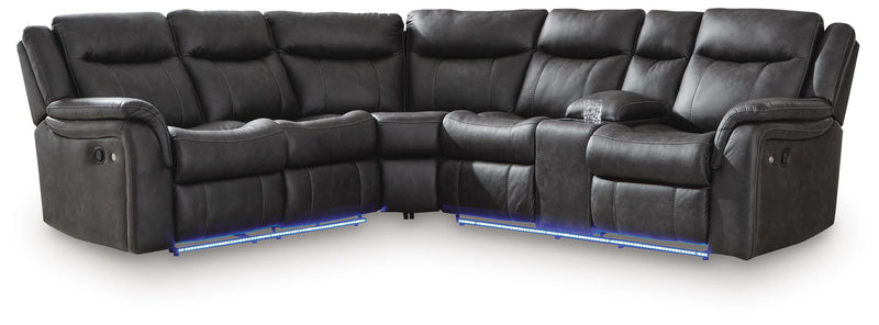 Sultan Meadow 2-Piece Reclining Sectional