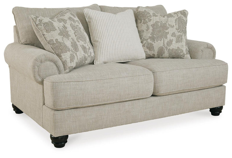 Asanti Loveseat and Ottoman