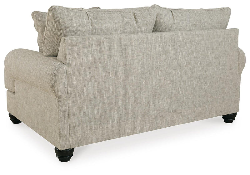 Asanti Loveseat and Ottoman