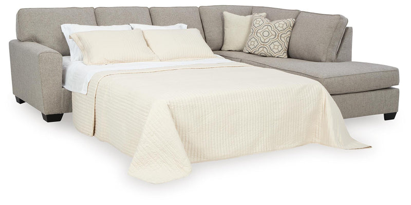 Reydell 2-Piece Sleeper Sectional with Chaise