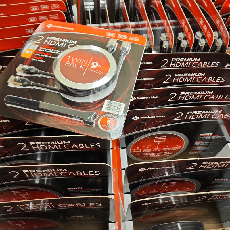 MM HDMI CABLE 2PK