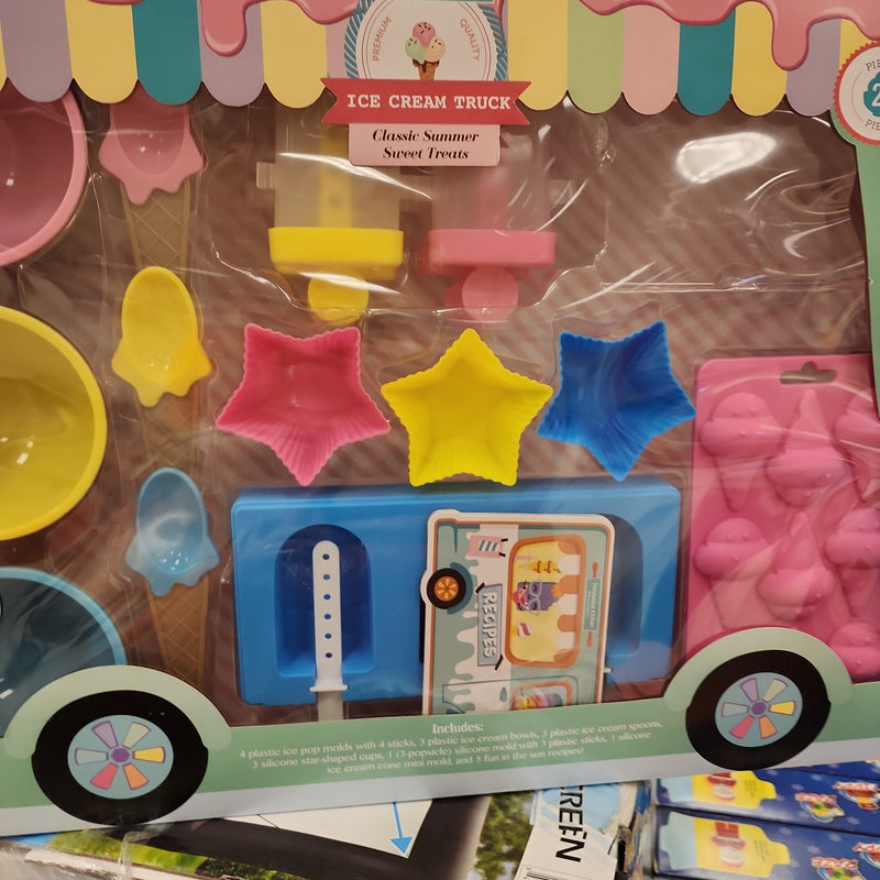 Ice Cream Truck Frozen Sweet treats set GREEN