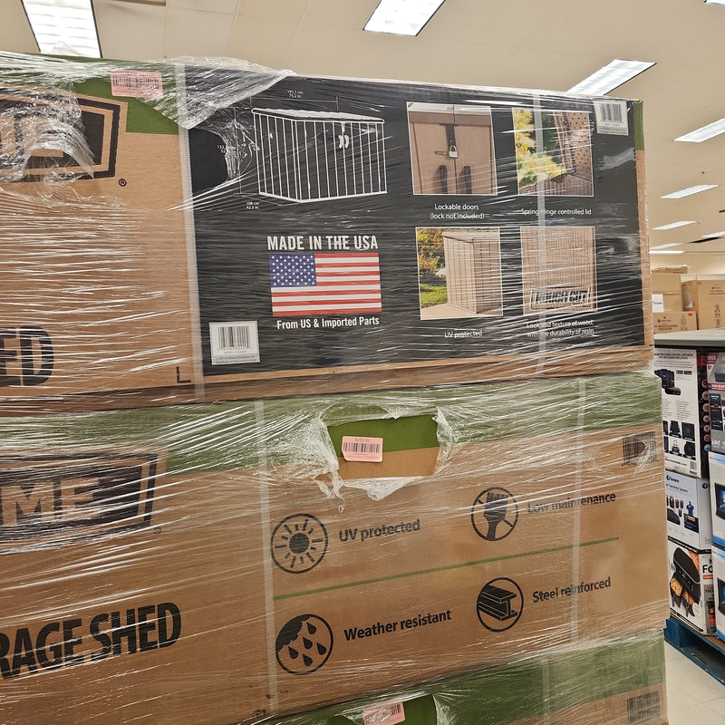 LIFETIME OUTDOOR STORAGE SHED