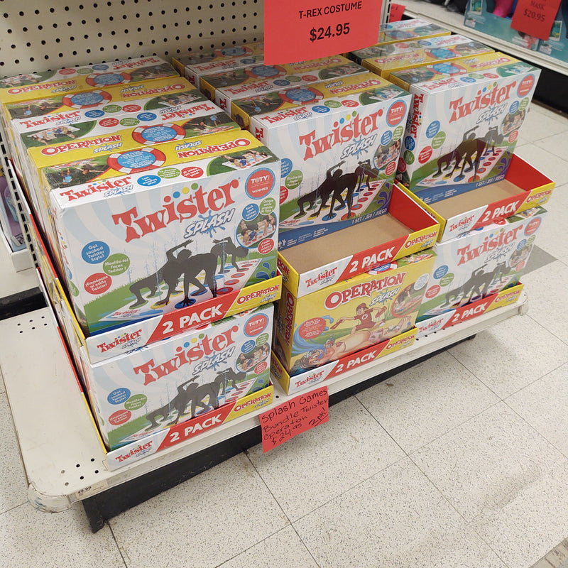 SPLASH GAMES BUNDLE OPERATION/TWISTER