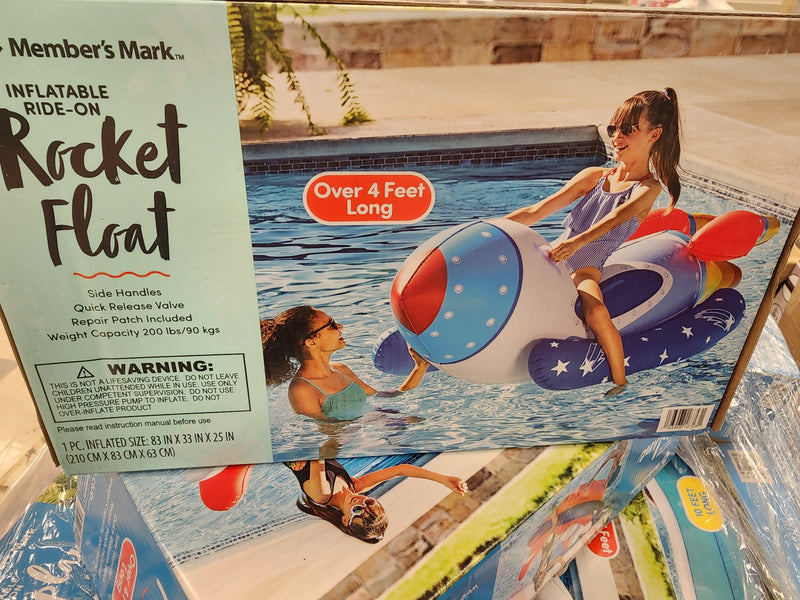 MM RIDE ON ROCKET FLOAT