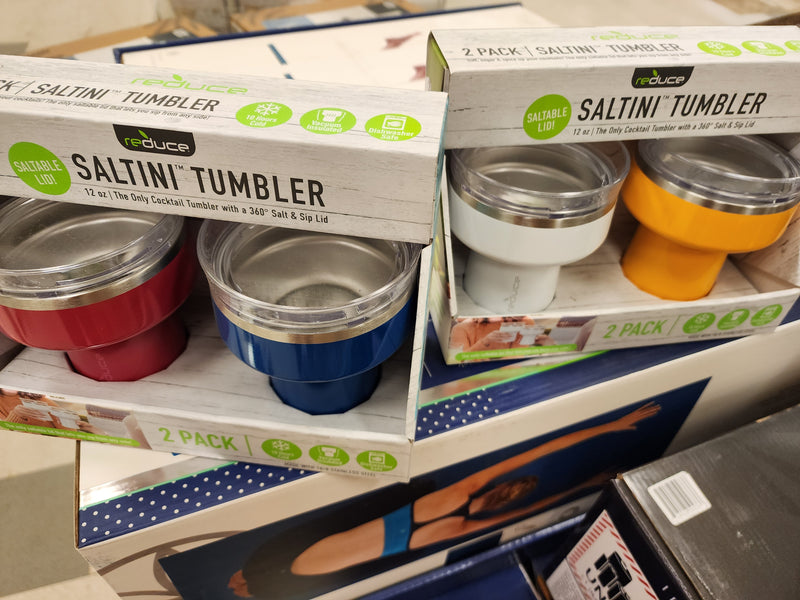 2 Pack Saltini Tumbler PINK BLUE