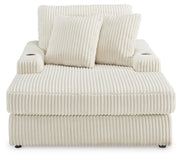 Lindyn 2-Piece Sectional, Chaise and Oversized Ottoman