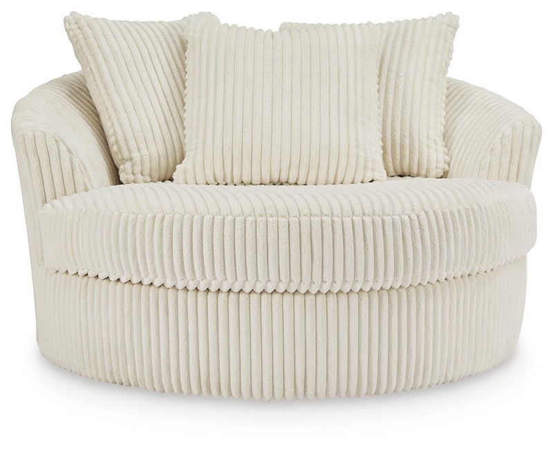 Lindyn Oversized Swivel Accent Chair