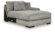 Lindyn 4-Piece Sectional with Chaise and Oversized Accent Ottoman