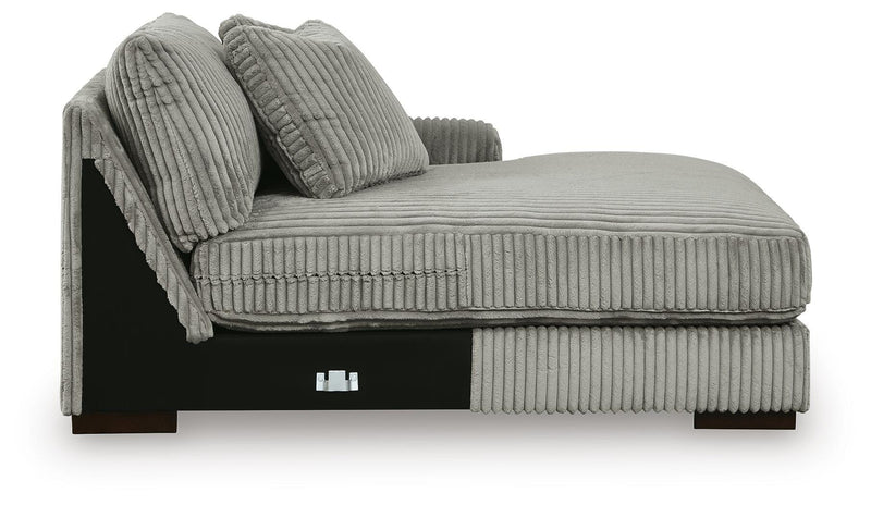 Lindyn 4-Piece Sectional with Chaise and Oversized Accent Ottoman