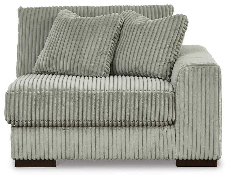 Lindyn 2-Piece Sectional Sofa and Oversized Swivel Accent Chair