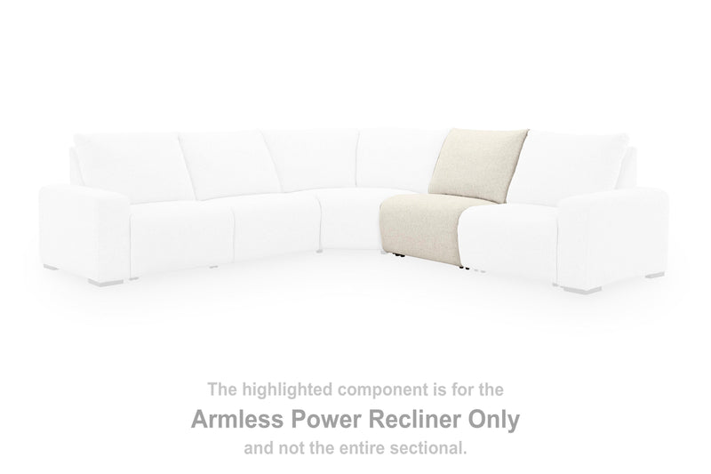 East Loft Armless Power Recliner