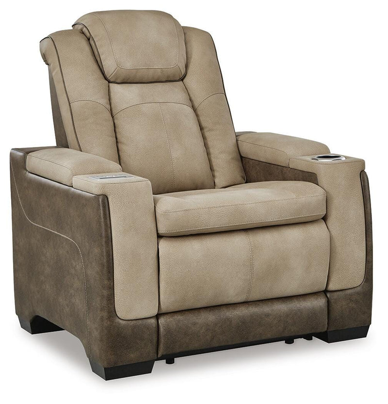 Next-Gen Durapella Power Reclining Loveseat and Power Recliner