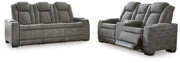 Next-Gen Durapella Power Reclining Sofa and Loveseat