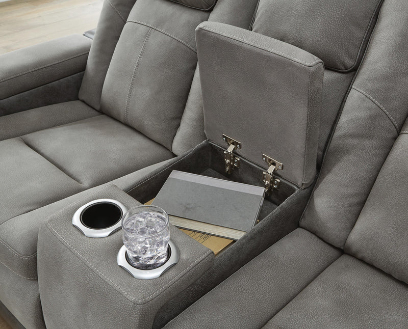 Next-Gen Durapella Power Reclining Sofa and Loveseat