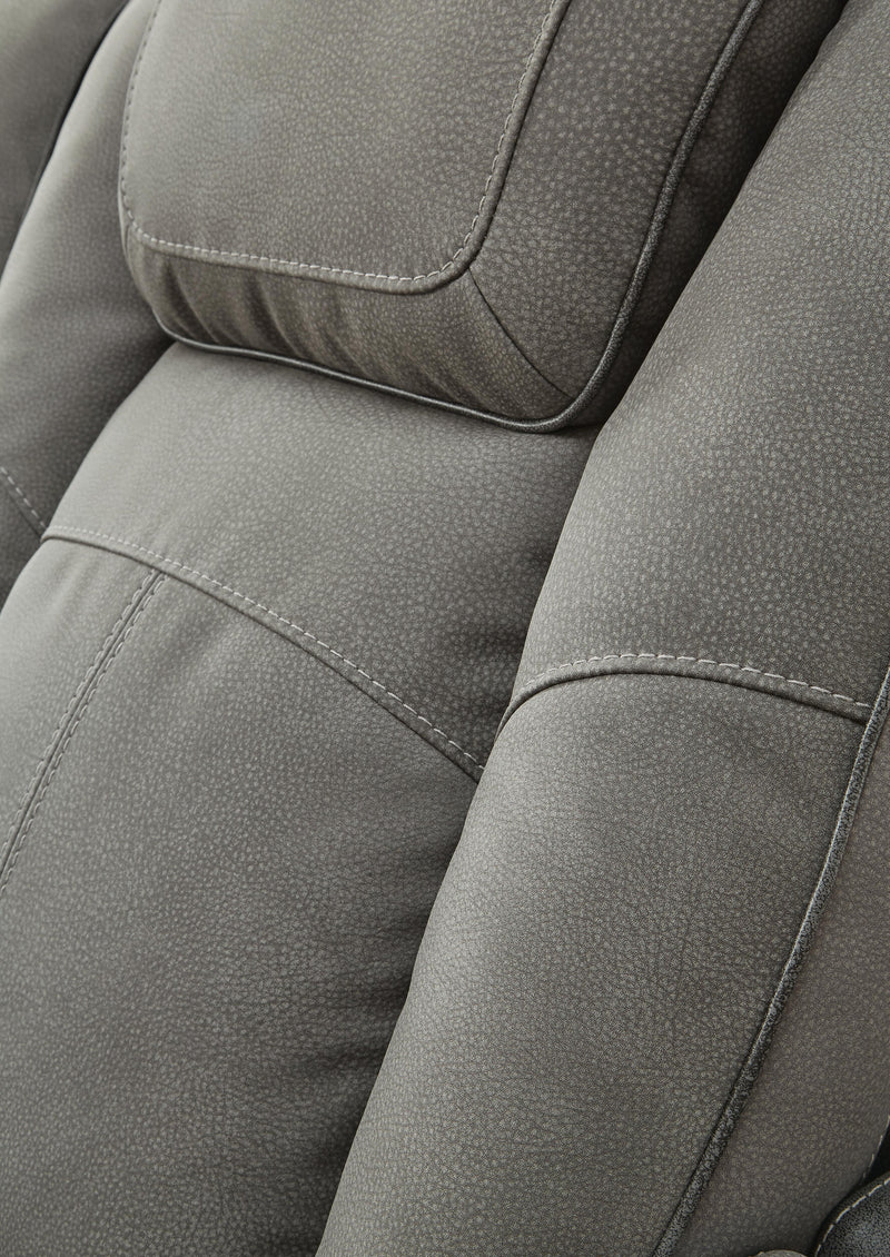 Next-Gen Durapella Power Reclining Loveseat with Console