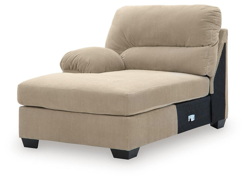 SimpleJoy Left-Arm Facing Corner Chaise