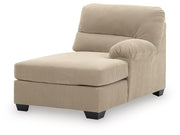 SimpleJoy Right-Arm Facing Corner Chaise