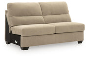 SimpleJoy 3-Piece Sectional and Ottoman