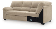 SimpleJoy Left-Arm Facing Sofa with Corner Wedge