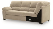 SimpleJoy 3-Piece Sectional and Ottoman