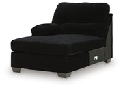 SimpleJoy Left-Arm Facing Corner Chaise