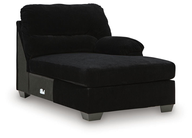 SimpleJoy Right-Arm Facing Corner Chaise