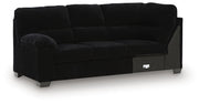 SimpleJoy Left-Arm Facing Sofa with Corner Wedge