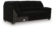 SimpleJoy Right-Arm Facing Sofa with Corner Wedge