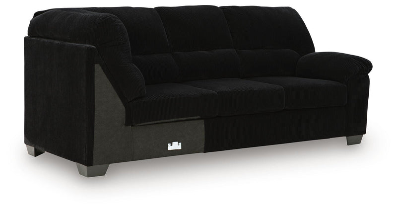 SimpleJoy Right-Arm Facing Sofa with Corner Wedge