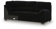 SimpleJoy Right-Arm Facing Sofa with Corner Wedge