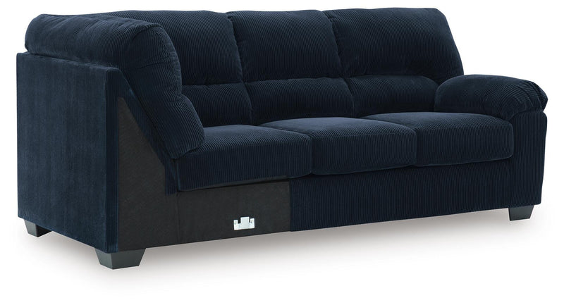 SimpleJoy Right-Arm Facing Sofa with Corner Wedge