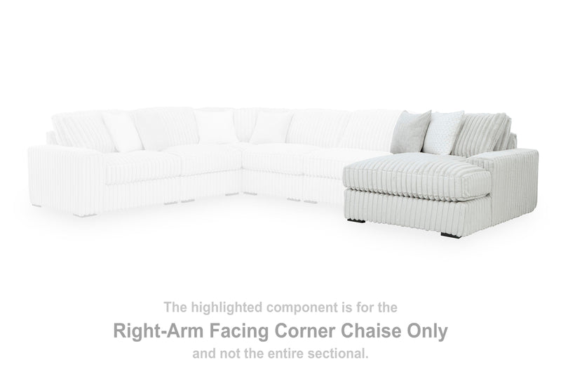 Stupendous Right-Arm Facing Corner Chaise