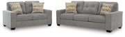 Larimer Queen Sofa Sleeper and Loveseat