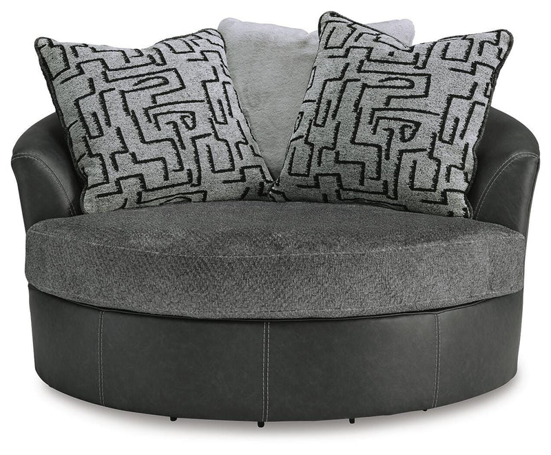 Brixley Pier Oversized Swivel Accent Chair