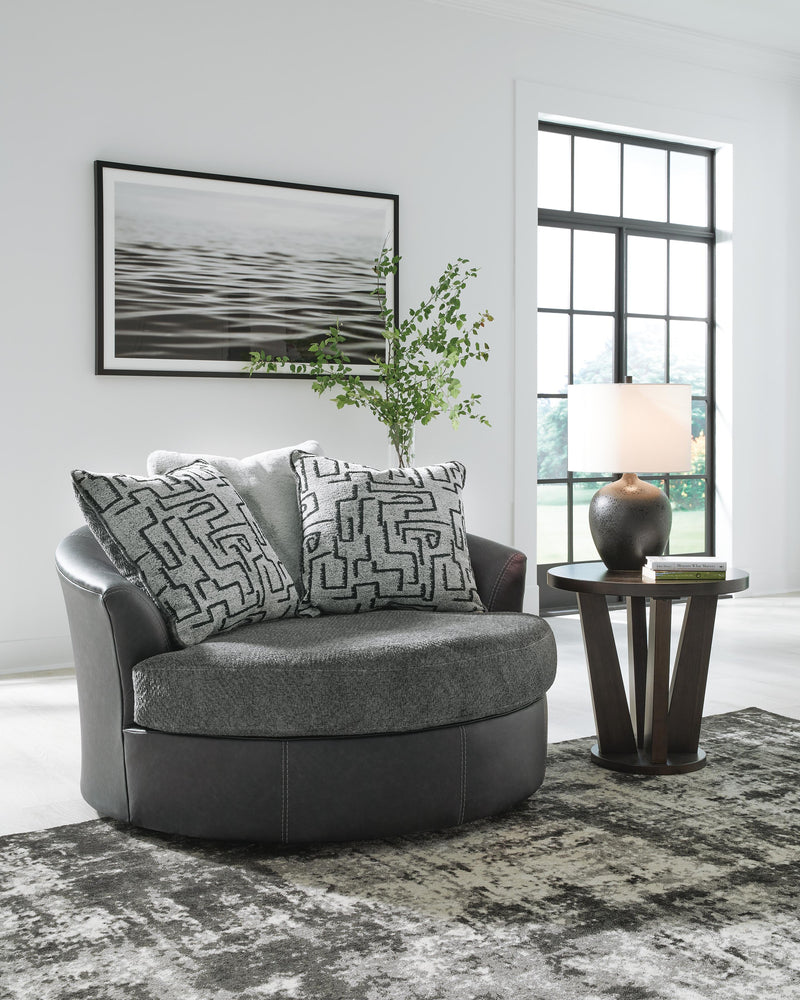 Brixley Pier Oversized Swivel Accent Chair