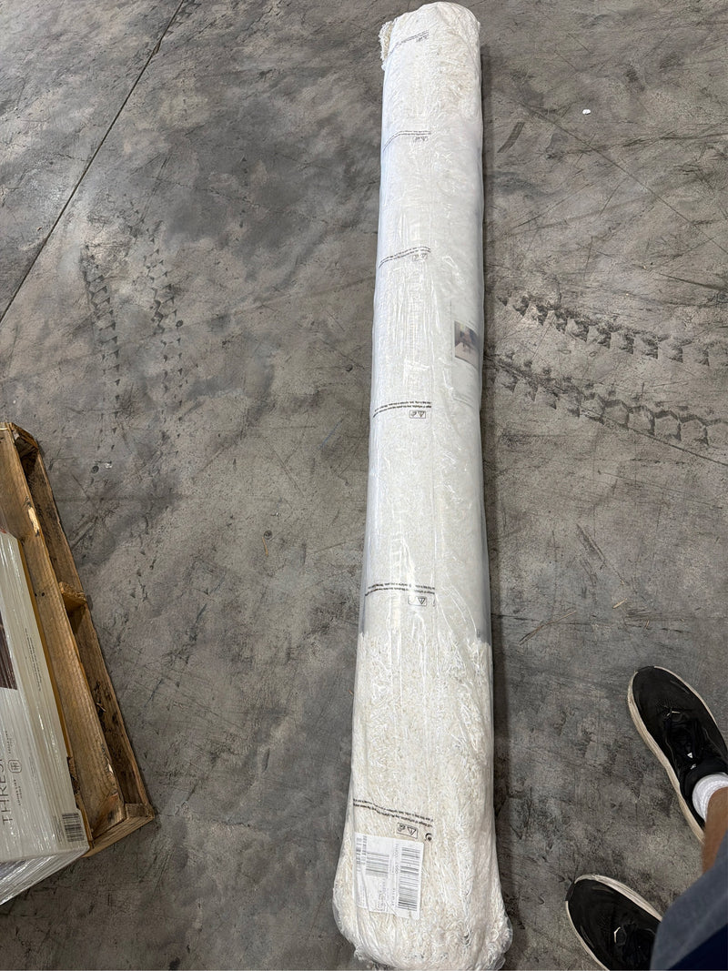 7'1"X10' Solid Eyelash Woven Shag Rug Cream - Threshold™