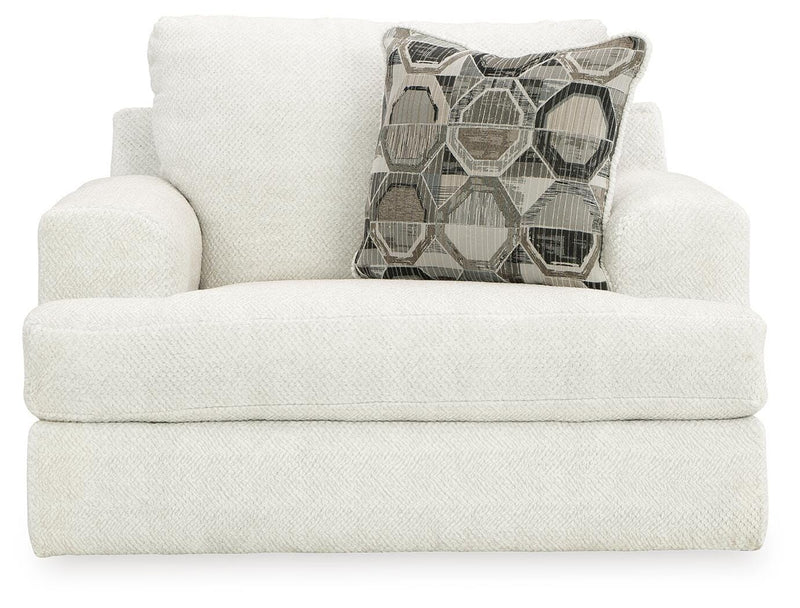 Karinne Loveseat, Oversized Chair and Accent Ottoman