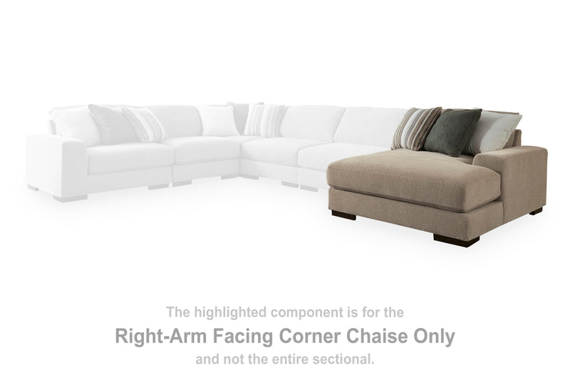 Linenhause Right-Arm Facing Corner Chaise