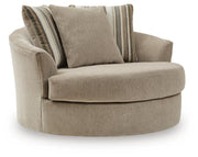 Linenhause Oversized Swivel Accent Chair