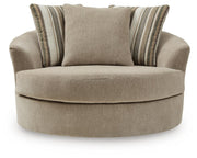 Linenhause Oversized Swivel Accent Chair