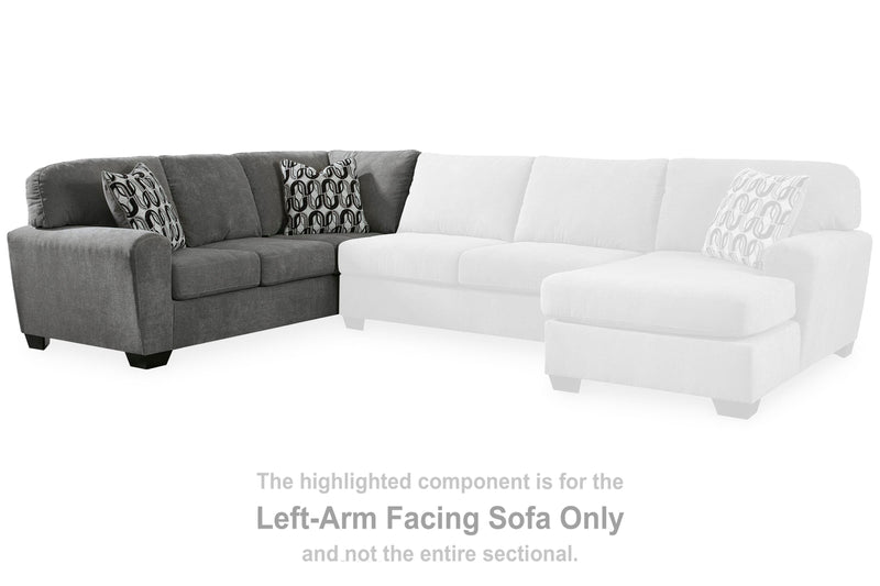 Birkdale Court Left-Arm Facing Sofa with Corner Wedge