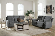 Barnsana Power Reclining Sofa and Loveseat