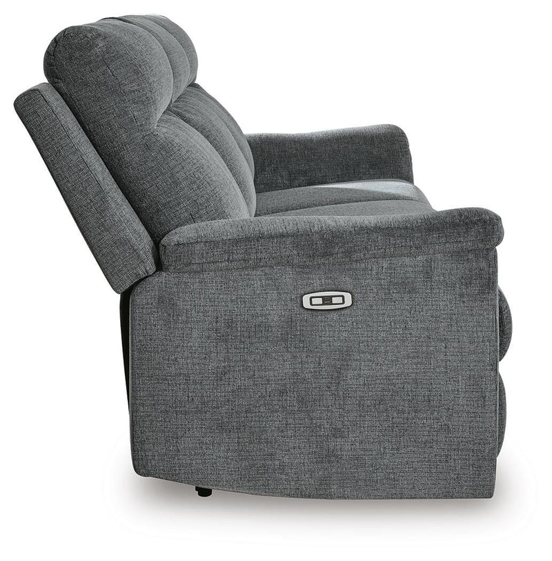 Barnsana Power Reclining Sofa, Loveseat and Recliner