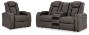 Fyne-Dyme Power Reclining Loveseat and Recliner